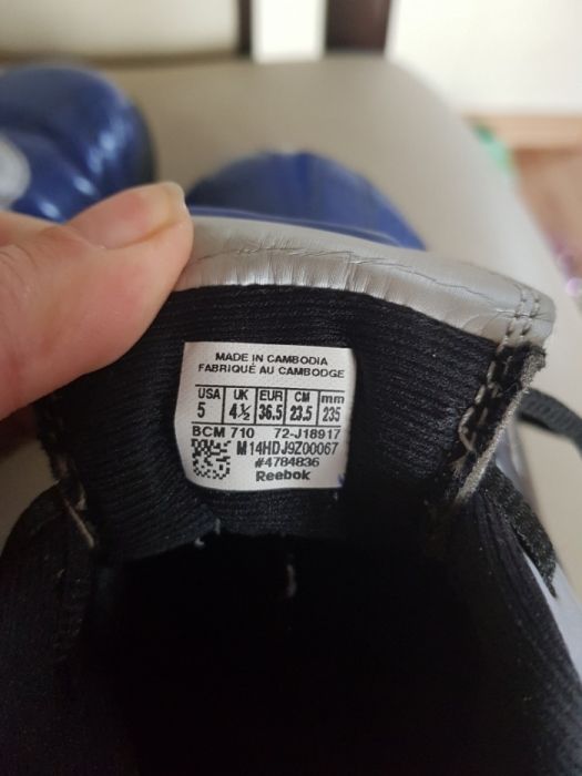 Buty turfy adidasy Reebok rozmiar 36,5 jak nowe