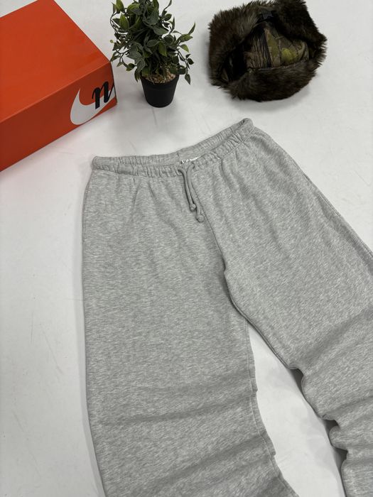 Широкі сірі спортивки Baggy Sweatpants штани широкие серые беггі y2k