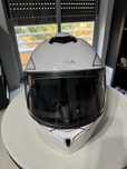 Capacete Sena Branco com intercomunicador + saco transporte