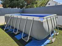 Bestway powersteel 4 88m x 2,44m x 1,22m usada
