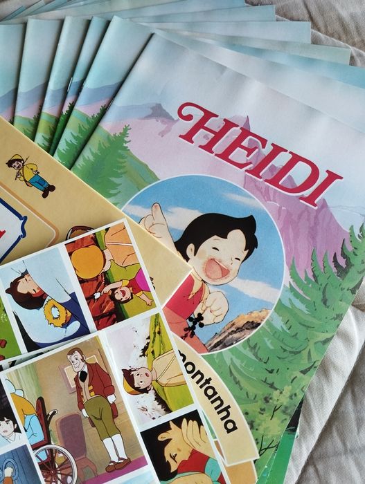 Colecção Fascículos/Cromos Heidi