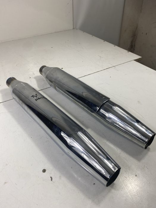 Harley Davidson Softail Heritage Wydech Tłumiki Komplet Chrom A872