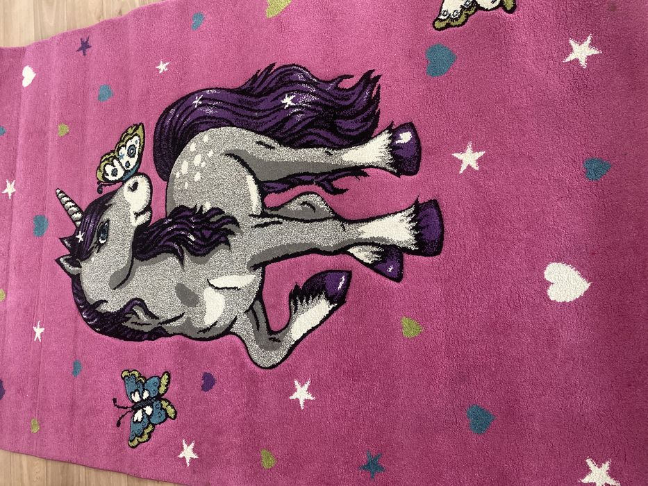 Dywan dzieciecy kolor rozowy