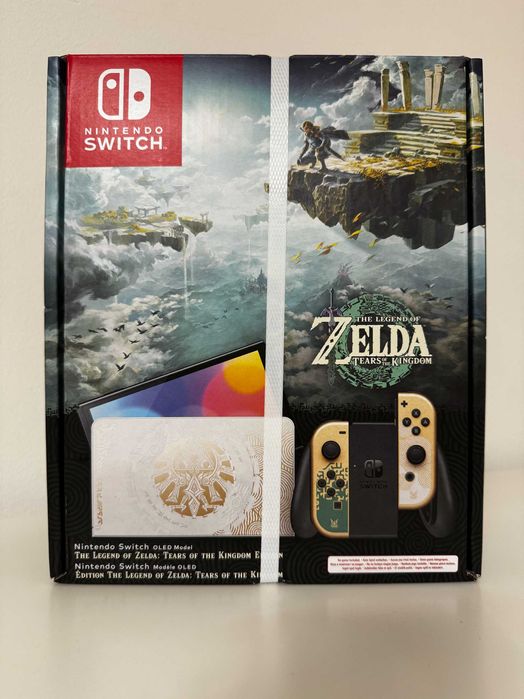 Nintendo SWITCH OLED Zelda  Totk NOWA