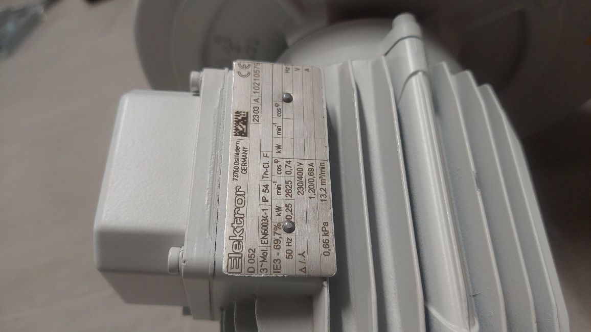 Wentylator niskociśnieniowy promieniowy Elektror