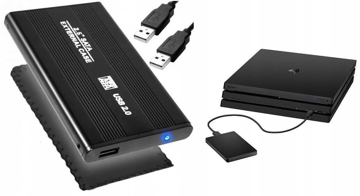 Nowy dodatkowy Dysk zewnętrzny 500GB USB 3.0 do konsoli PS4 PS5