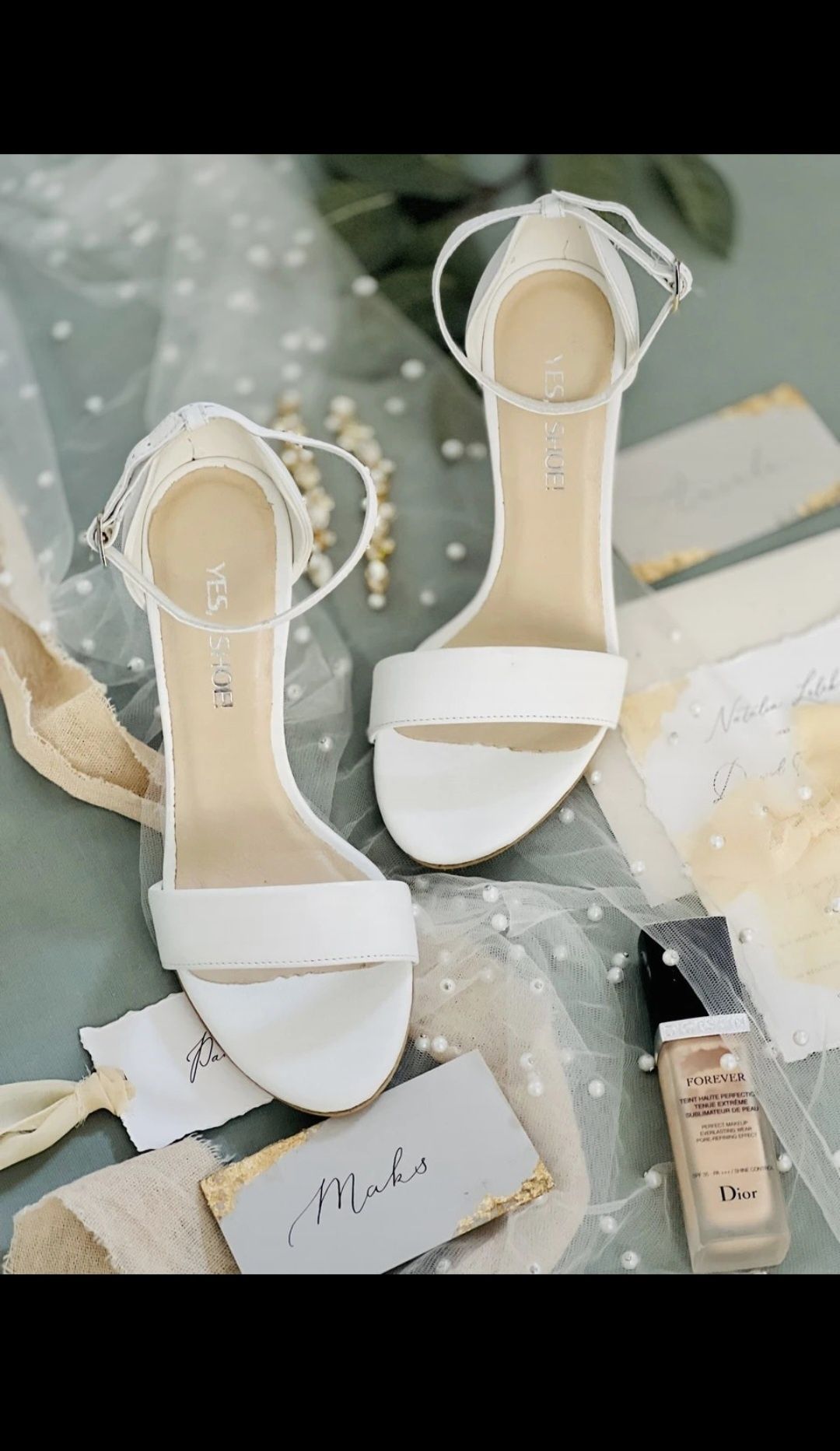 Piękne nowe buty ślubne Yes I Shoe