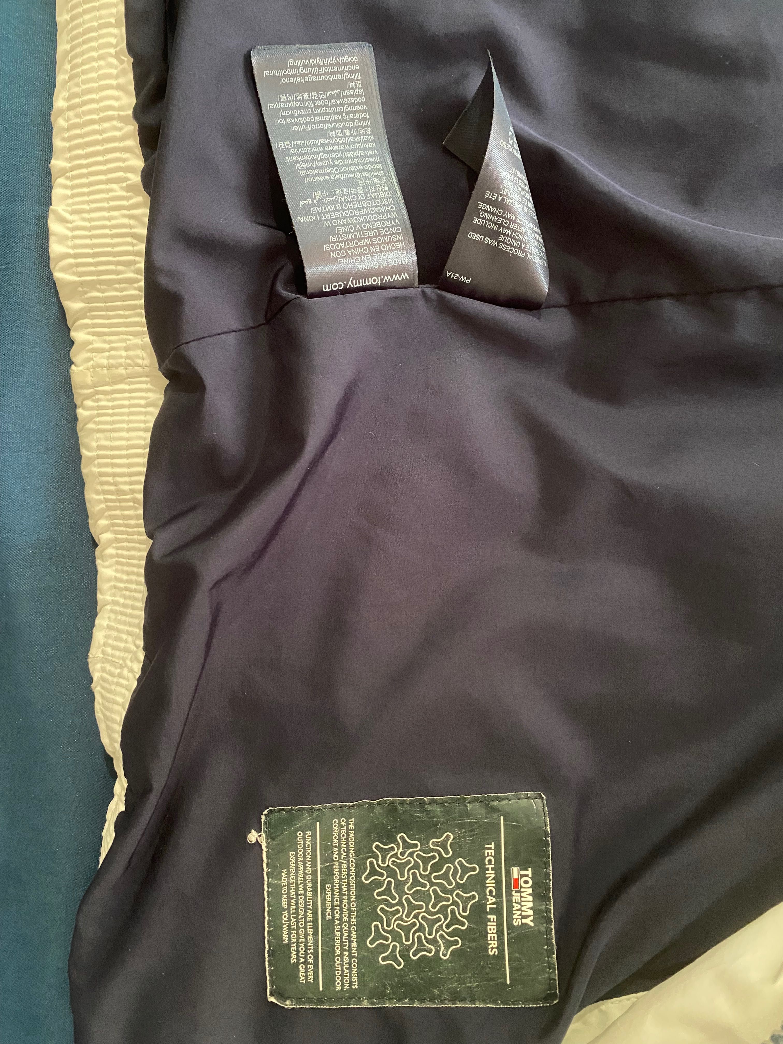 Kurtka Zimowa Tommy Hilfiger XL Biała