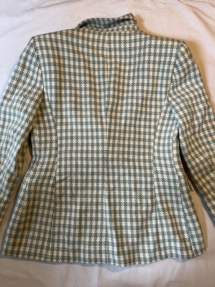 Marynarka w pepitkę Zara L