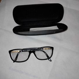 Czarne okulary korekcyjne damskie- 8,25
