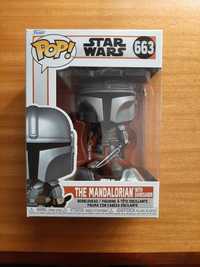 Funko Pop The Mandalorian with darksaber