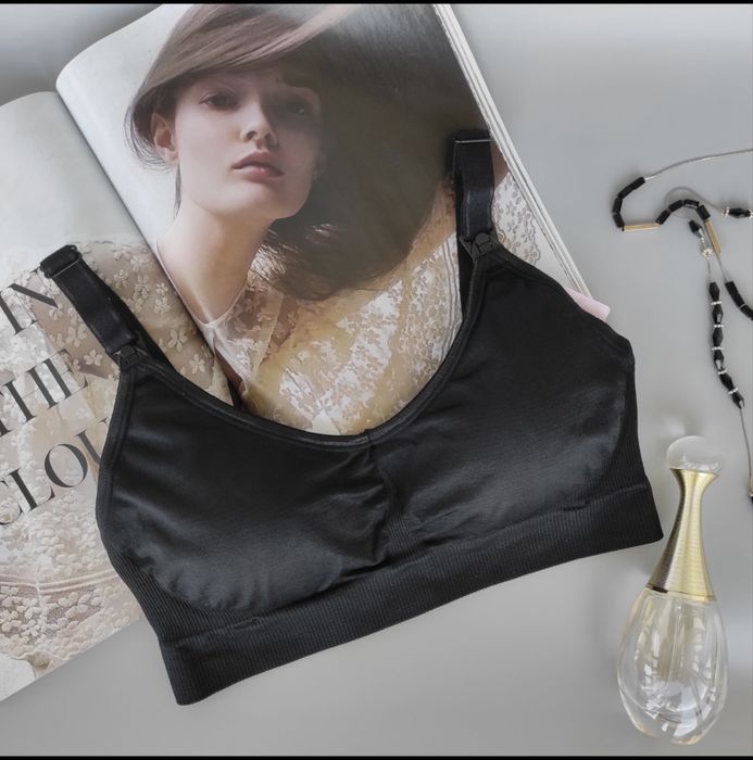 Бюстгальтер-топ для годування та вагітних безшовний