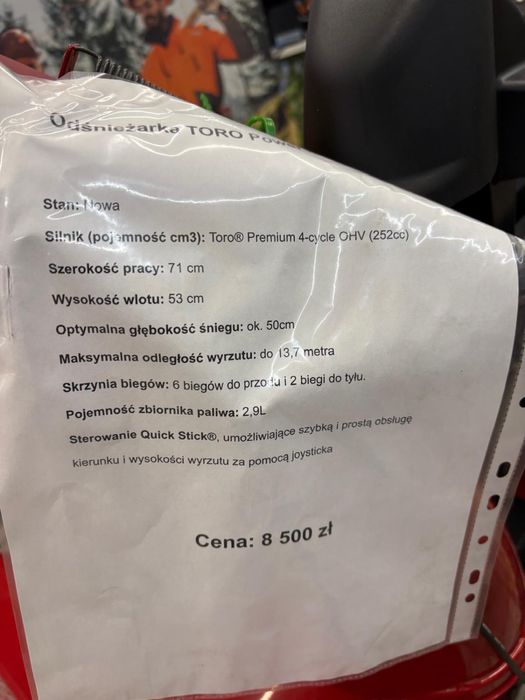 Odśnieżarka TORO Power Max Heavy Duty 828