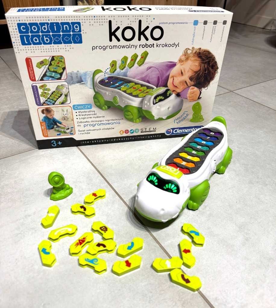 KOKO Programowalny robot-krokodyl CLEMENTONI do nauki programowania