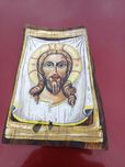 ikona  na  stylizowanej desce  o wymiarach ok 24 cm x 16cm
