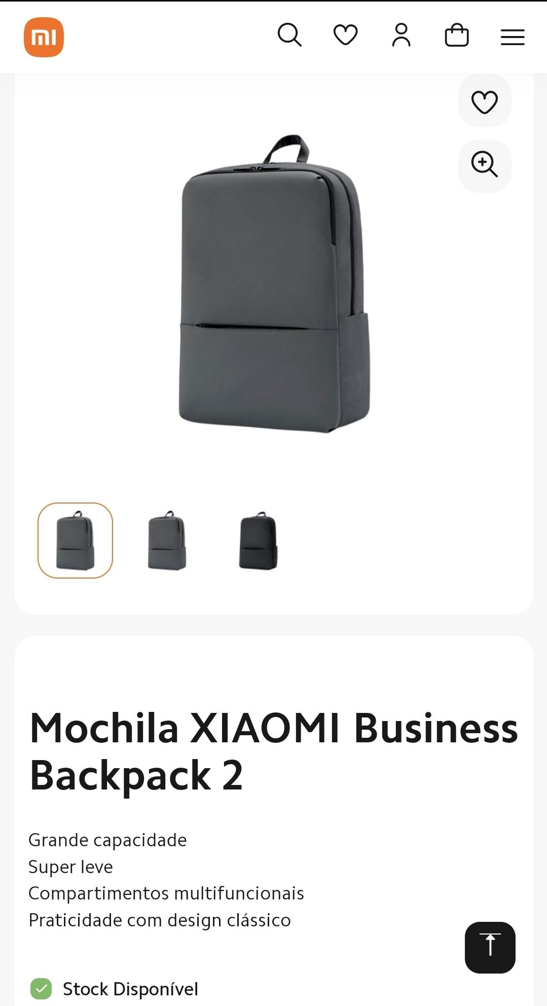 Mochila Xiaomi Business Backpack 2