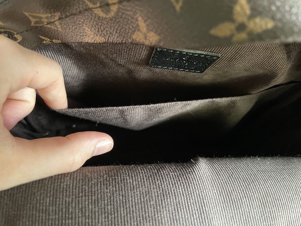 Plecak wzorowany na Louis Vuitton