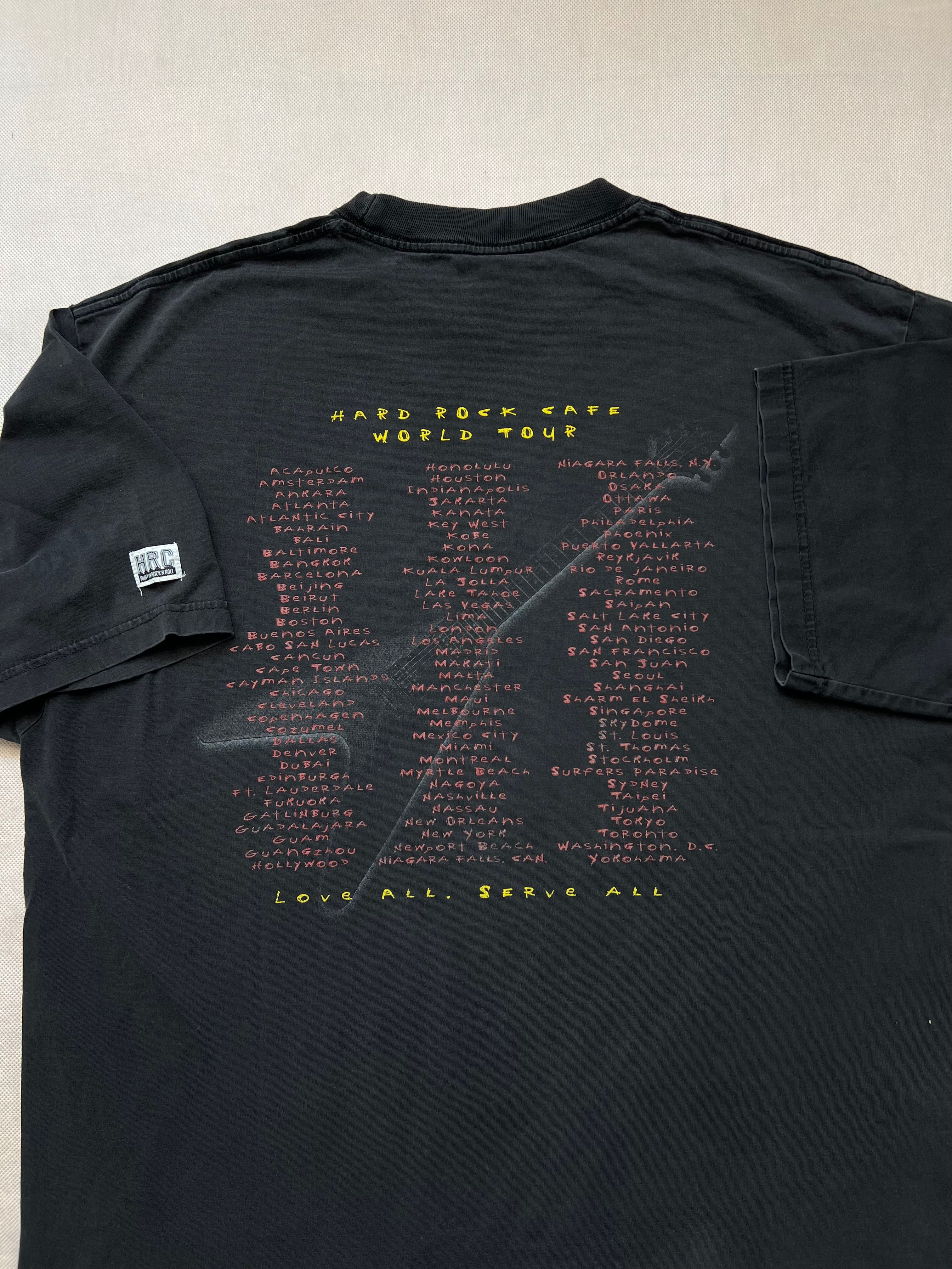 koszulka Hard Rock Cafe 30 years tour vintage 90’s