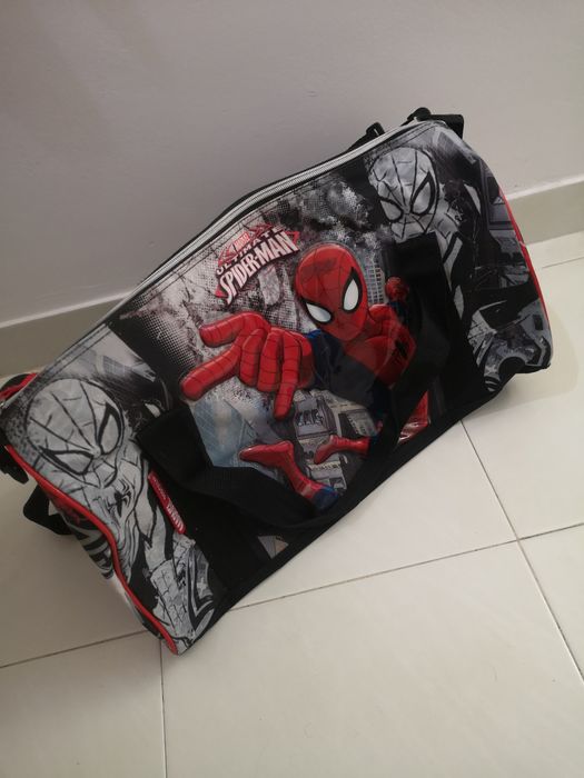 Saco desportivo homem aranha