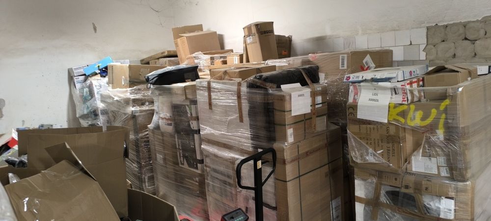 Mix palety zwroty konsumenckie kat A AB abc 18 palet mega cena