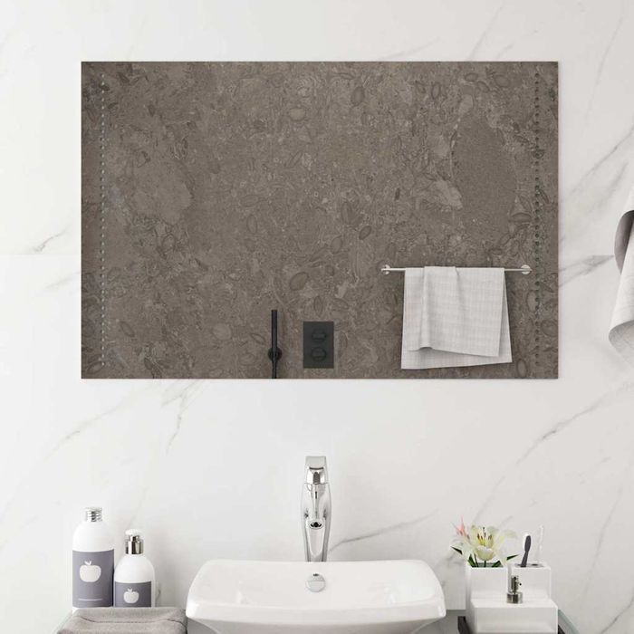 Stylowe Lustro Łazienkowe LED 90x60 cm z Interfejsem USB, IP65