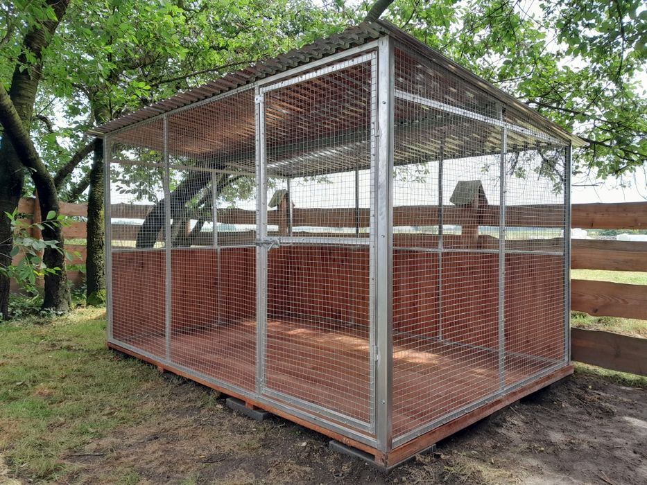Woliera klatka  dla kota ptaków kojec 3x2