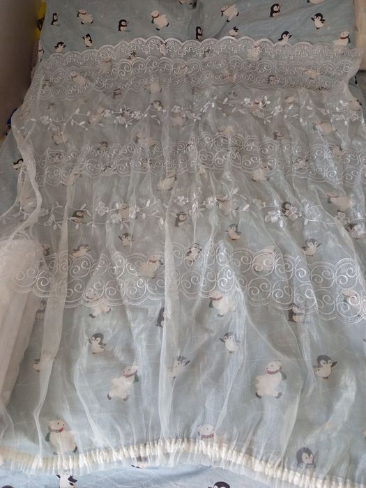 Zestaw firanek różnych