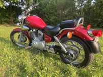 Yamaha Virago XV 250 z 1993 r. Chopper, przebieg 21800 km z Holandii