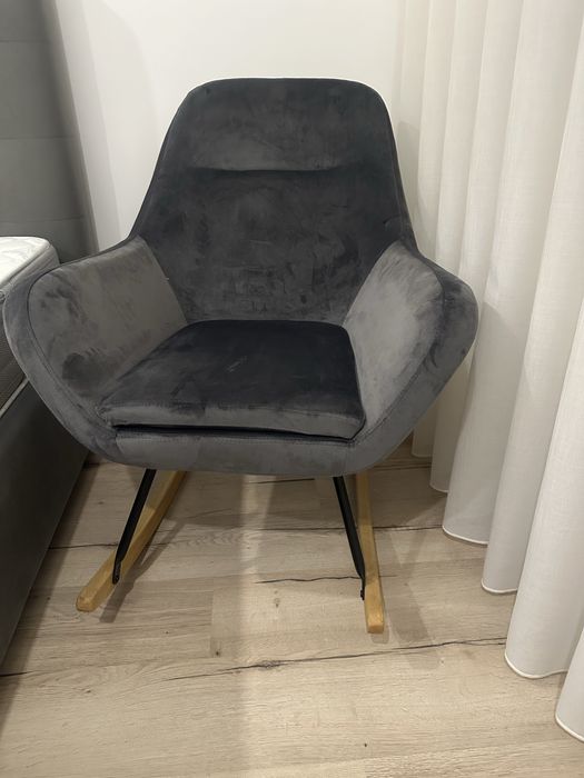 Vendo cadeirão cinza