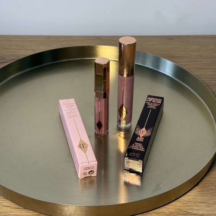 Олівець, блиск для губ, рідка помада Charlotte Tilbury Pillow Talk