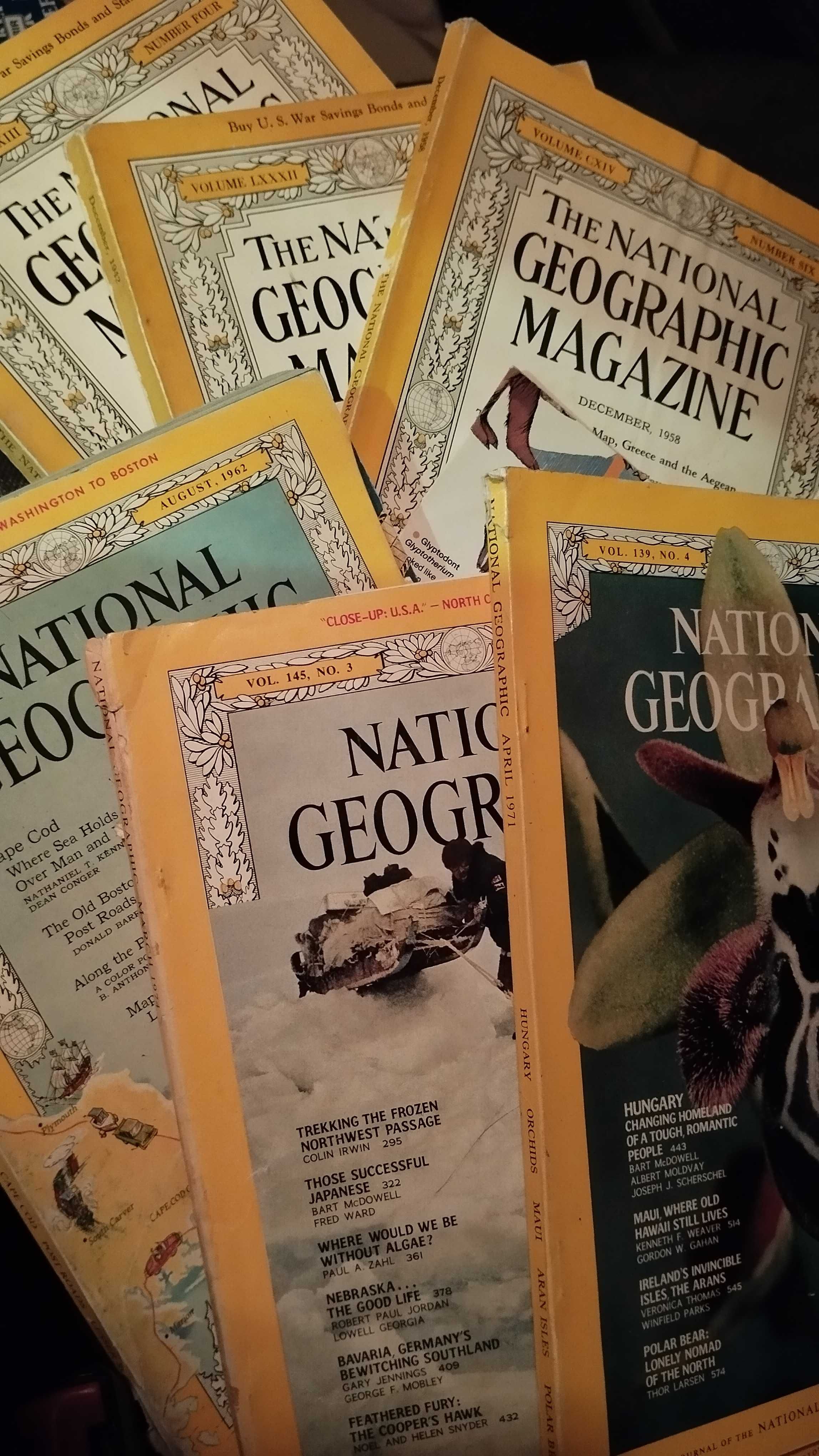 The National Geographic Magazines