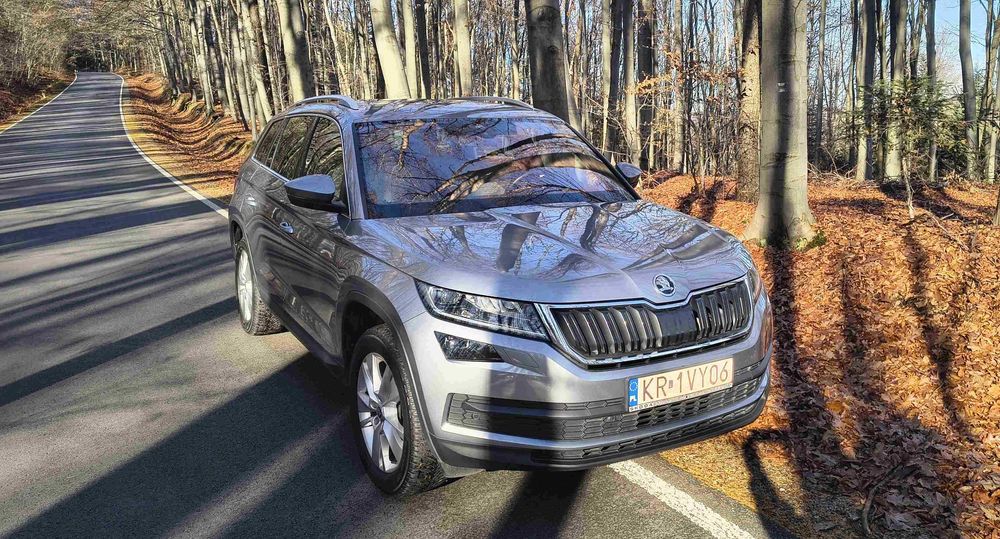 Skoda Kodiaq 2.0 benzyna LPG 4x4 pierwszy właściciel FVAT hak
