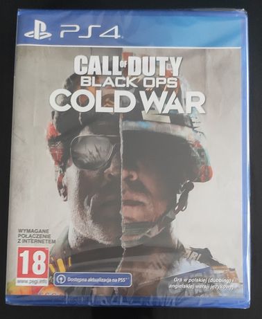 Call of Duty Cold War PL Gra PS4 (Kompatybilna z PS5) NOWA Folia