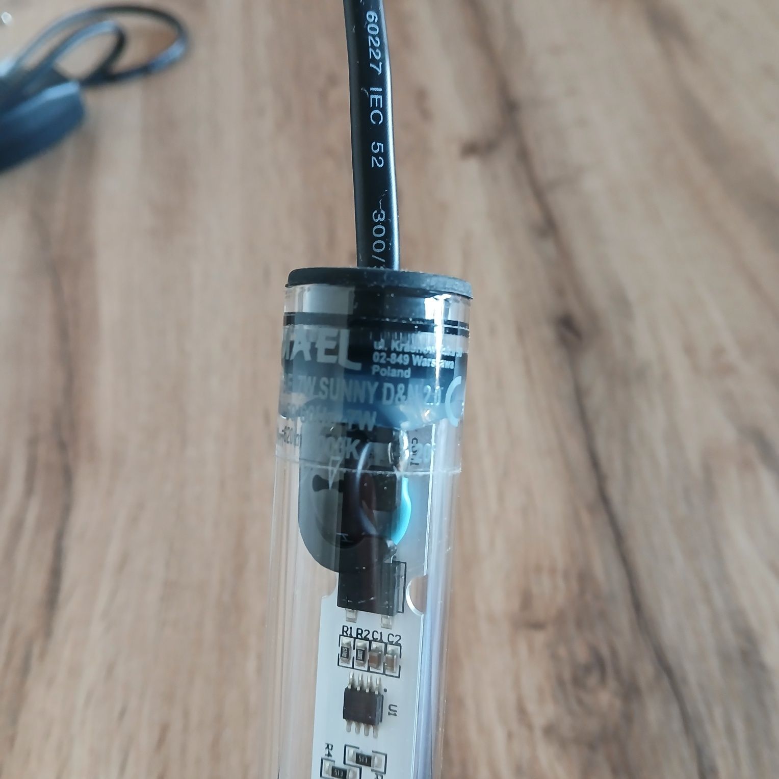 Oświetlenie do akwarium aqael 7w sunny D&N 620lm Nowe!