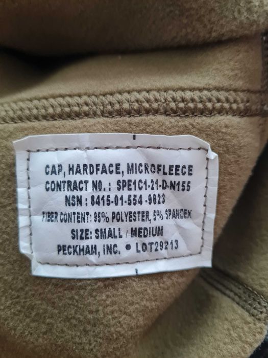 Czapka S/M Coyote Brown USMC US ARMY Marines Polartec Fleece NOWA
