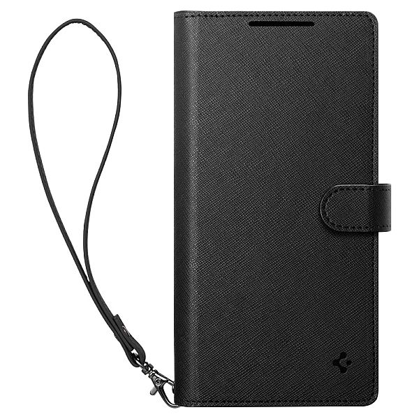 Etui Spigen Wallet "S" na Samsung Galaxy S25+ - czarne