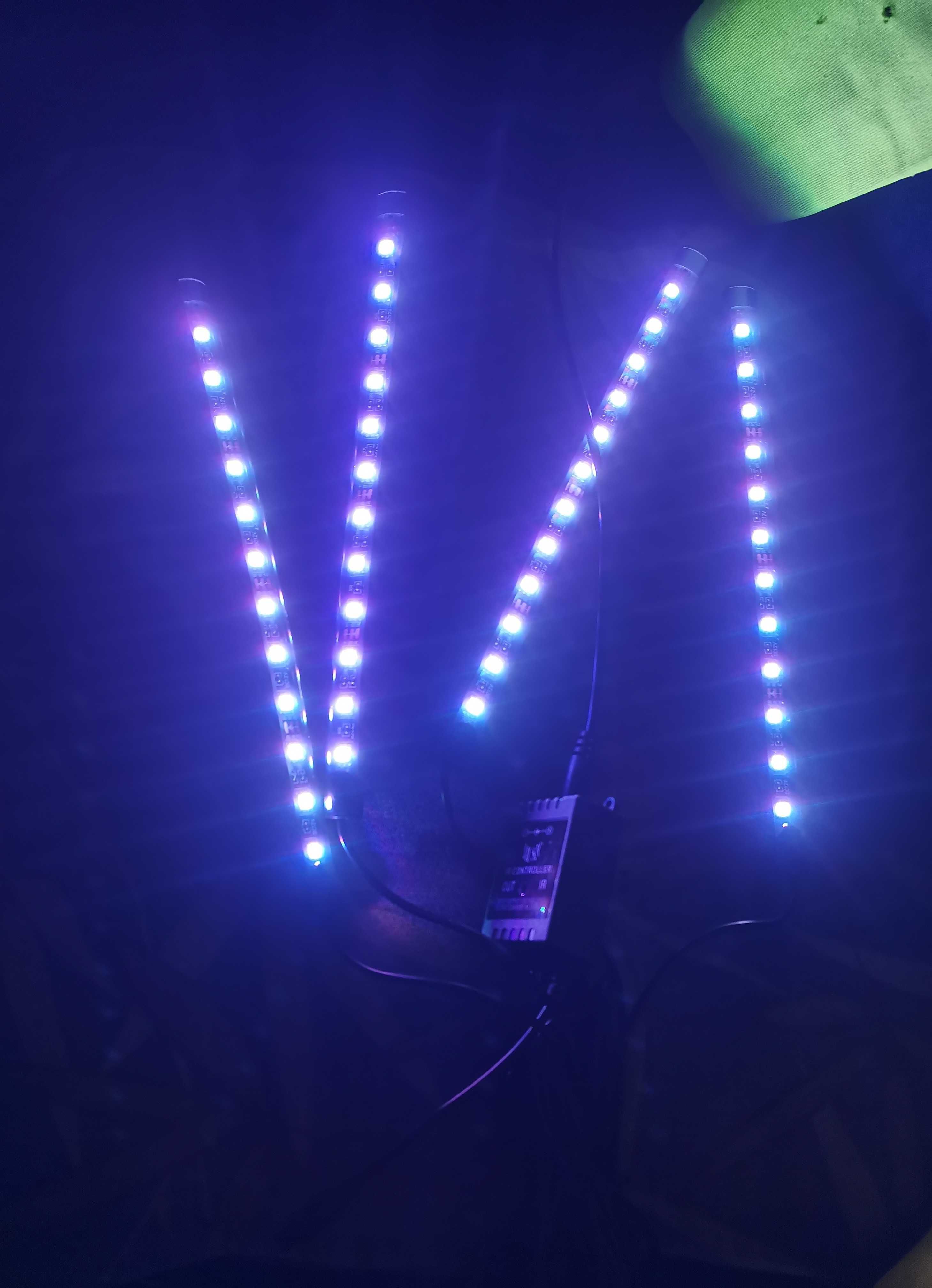 Neon LED, taśma RGB, oświetlenie / podświetlenie do samochodu