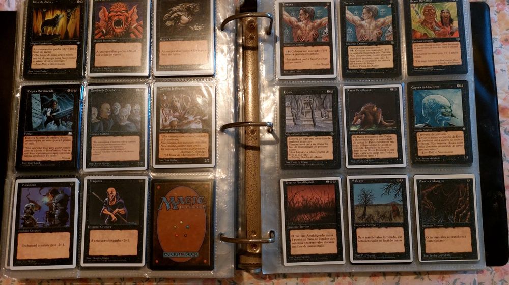 Coleção antiga Magic the gathering versão português