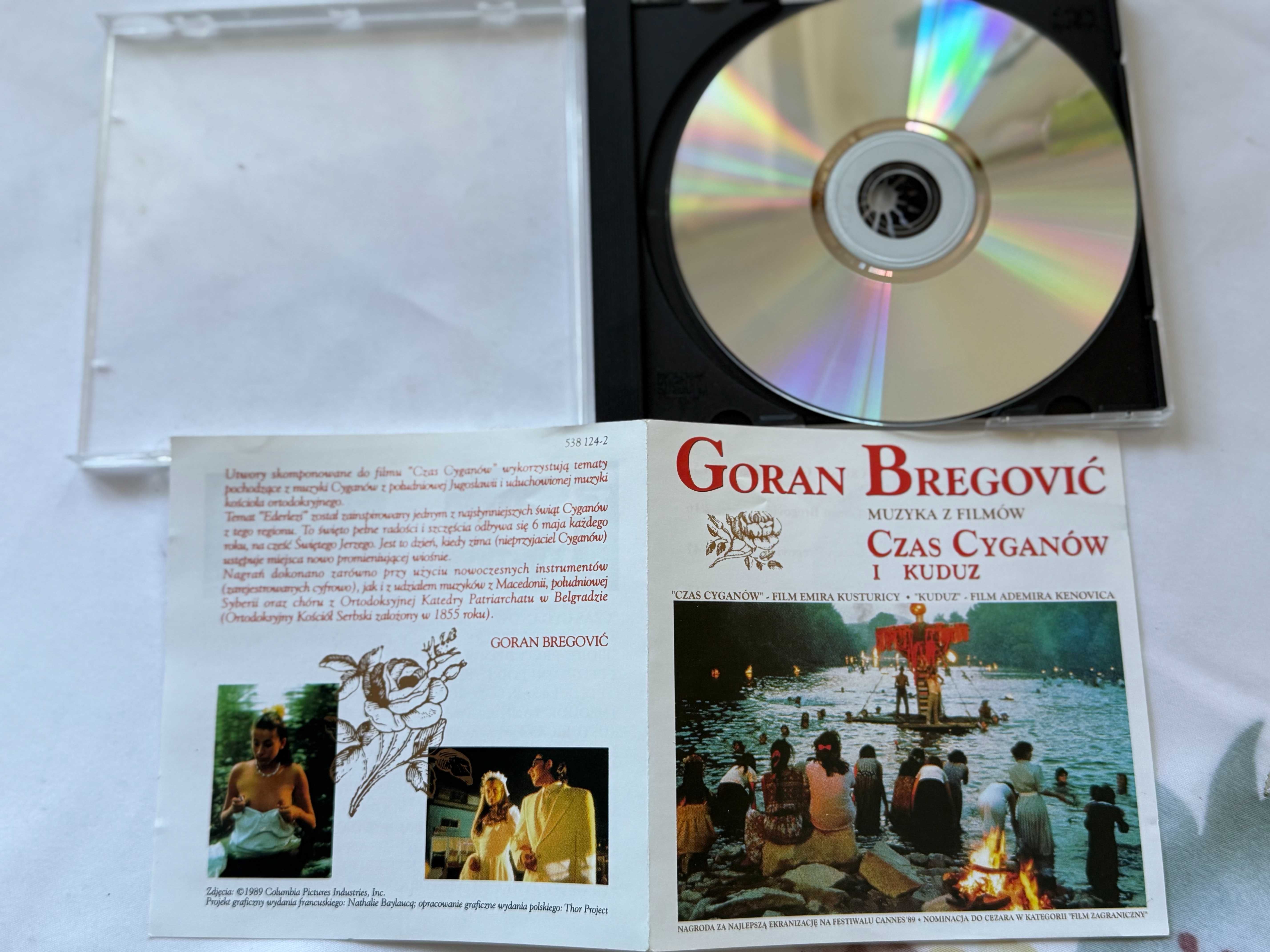 Czas cyganow ,Kuduz-plyta CD z muzyka do filmow