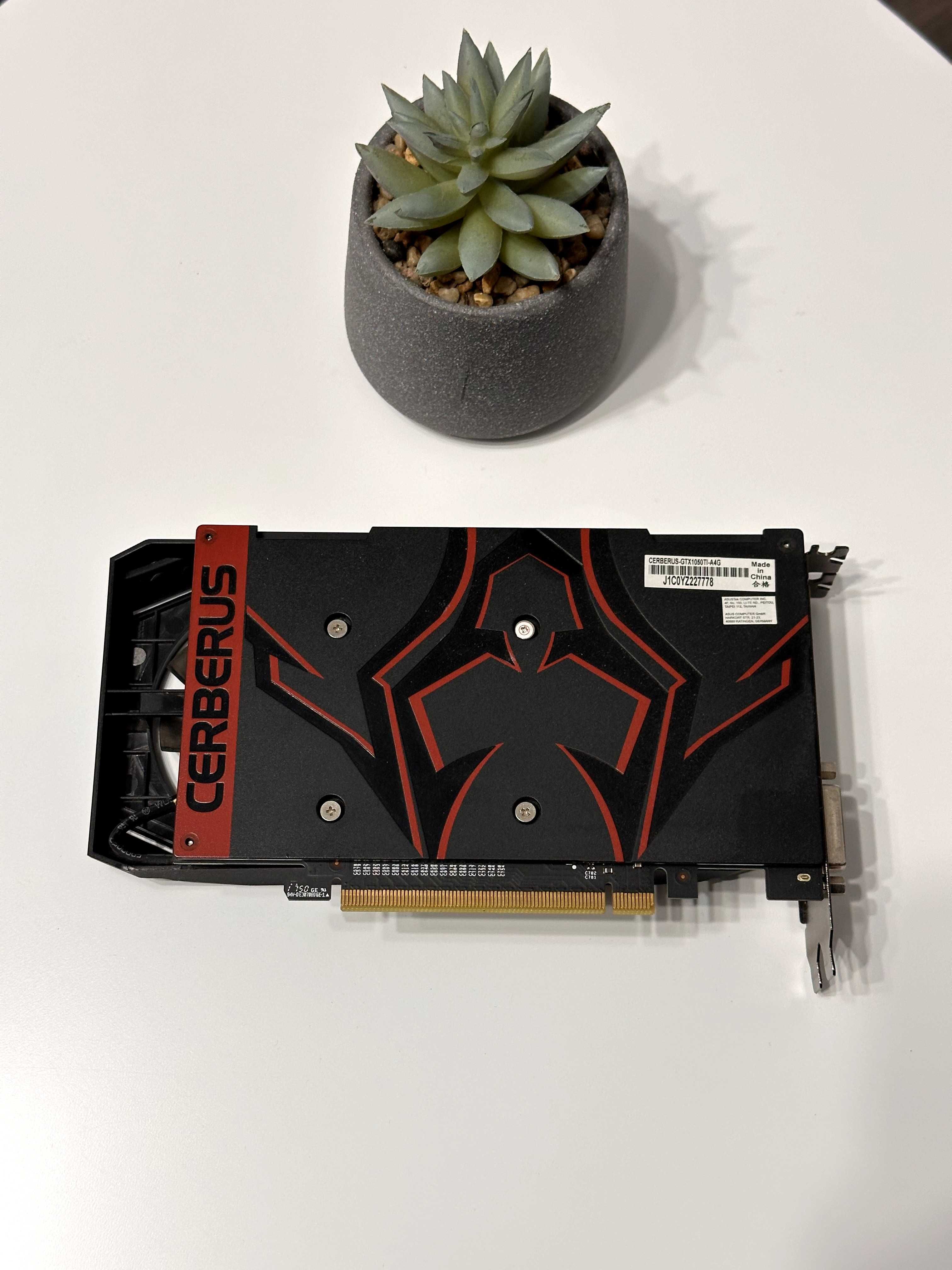 Видеокарта ASUS GTX 1050TI 4GB | GDDR5, 128 BIT, PCI-E 3.0 X16