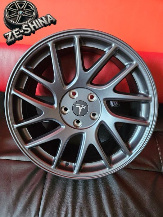 Диски Tesla Model 3 R18 Matt Gunmetal — комплект 540$ 5x114.3