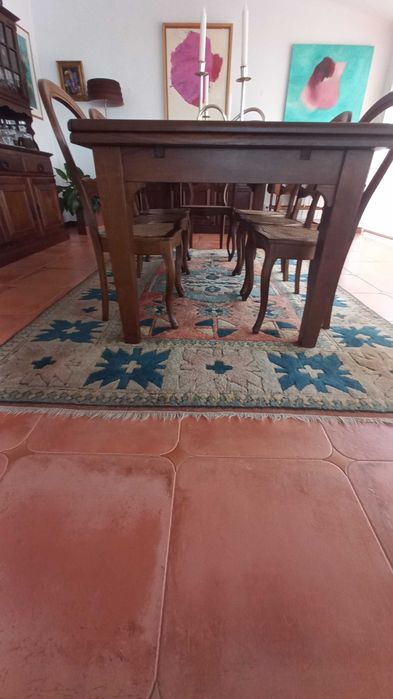 Tapete Turco usado em bom estado de conservação