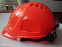 Hełm ochronny kask roboczy ABS YS-7, pomarańczowy, rozmiar 53-64