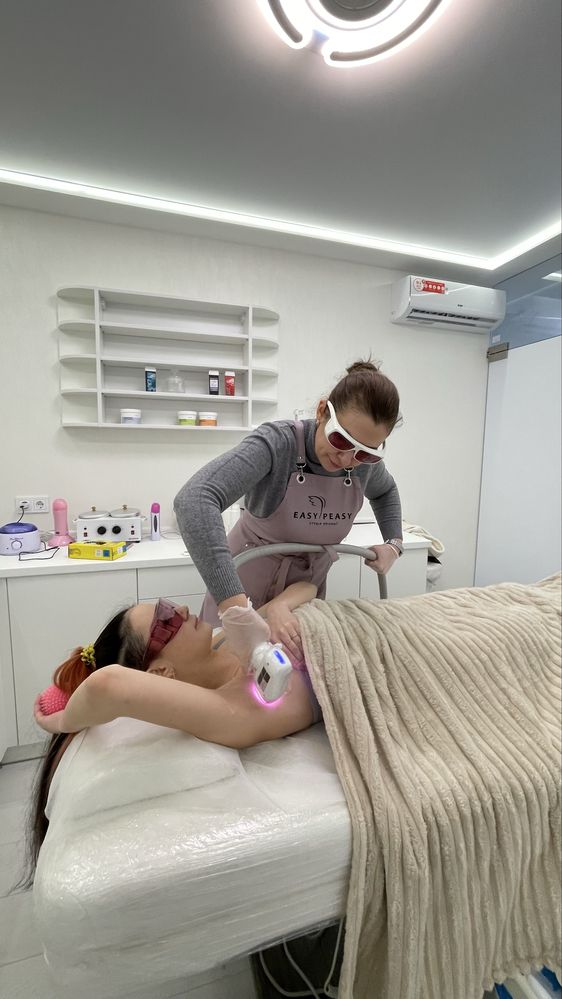 Навчання курси з воскової депіляції , лазерної епіляції, шугарингу