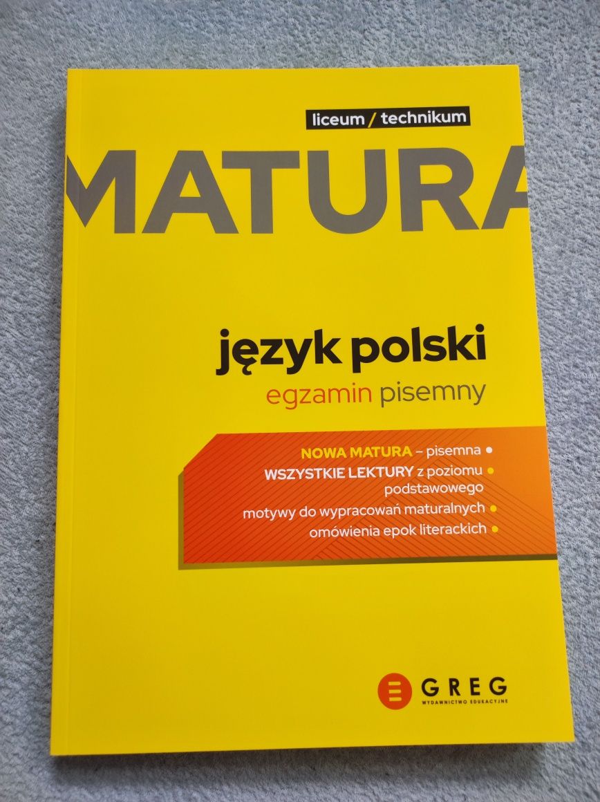 MATURA język polski egzamin pisemny