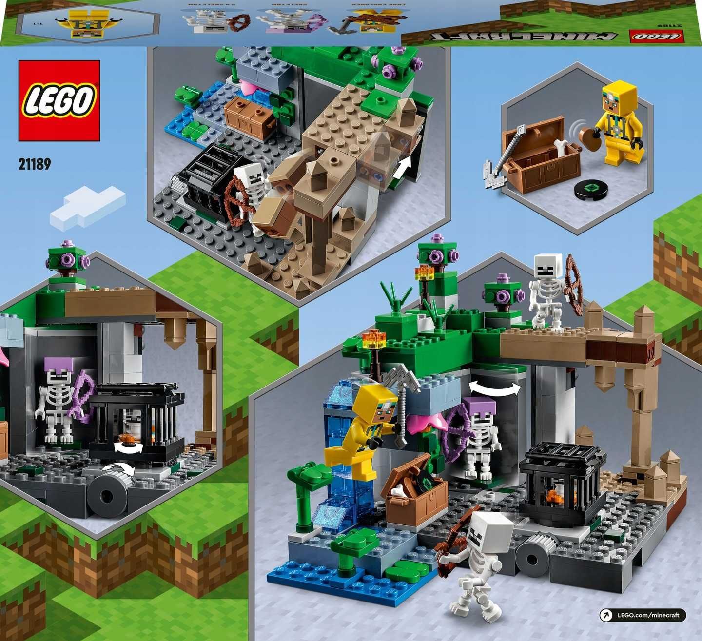 LEGO Minecraft - Loch szkieletów
