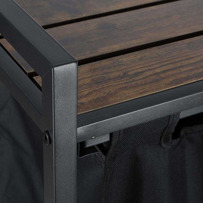 Stylowy kosz na pranie i bieliznę do pralni łazienki