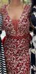Vestido de cerimonia de luxo