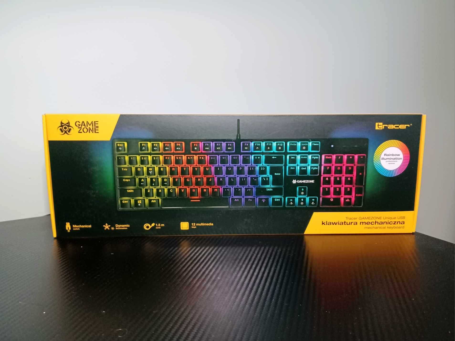 Tracer Gamezone Unique USB klawiatura mechaniczna