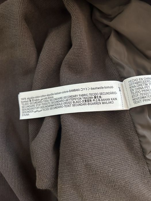Kurtka męska Massimo Dutti Extrafine Cotton brązowa/szara